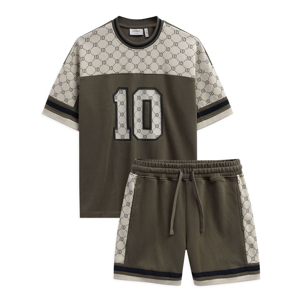 Set Đồ Ngắn Thun-Nỉ Nam Pattern Form Regular